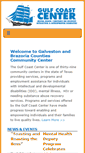 Mobile Screenshot of gulfcoastcenter.org